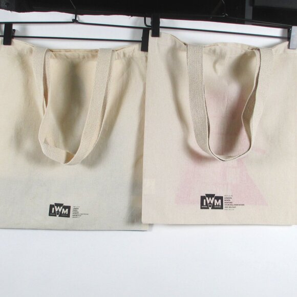 SET OF 2 CANVAS CHURCHILL & MUSEUM TOTES - Picture 6 of 16